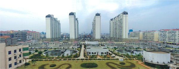 江西最大污水處理廠——南昌朝陽污水處理廠二期工程（省、市優(yōu)良工程，獲滕王閣杯）